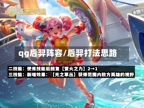 qg后羿阵容/后羿打法思路-第2张图片