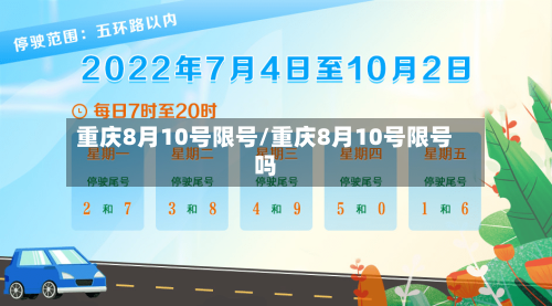 重庆8月10号限号/重庆8月10号限号吗-第2张图片