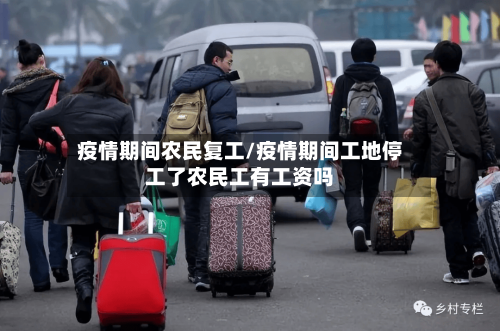 疫情期间农民复工/疫情期间工地停工了农民工有工资吗-第2张图片