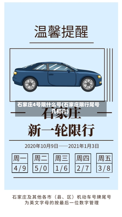 石家庄4号限什么号(石家庄限行尾号几和几)-第3张图片