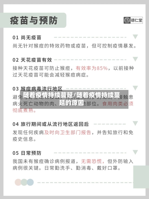 随着疫情持续蔓延/随着疫情持续蔓延的原因