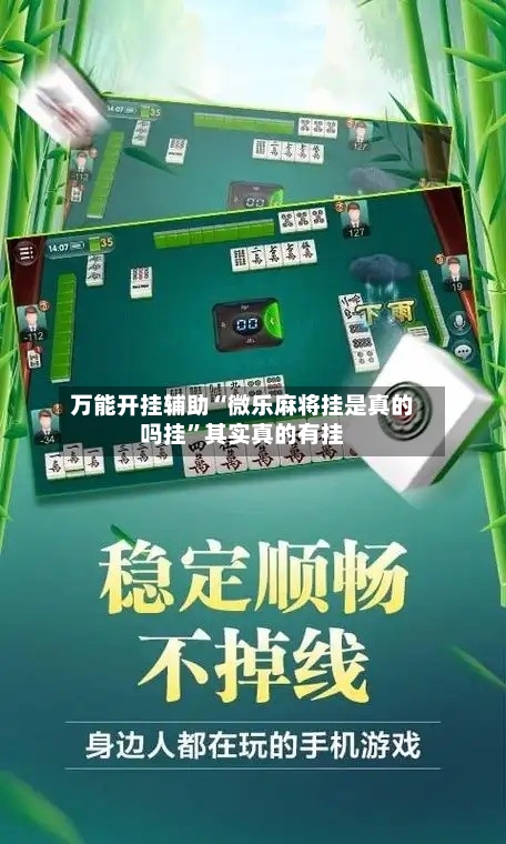 万能开挂辅助“微乐麻将挂是真的吗挂”其实真的有挂-第3张图片