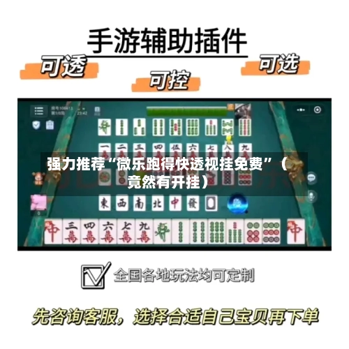 强力推荐“微乐跑得快透视挂免费”（竟然有开挂）-第3张图片