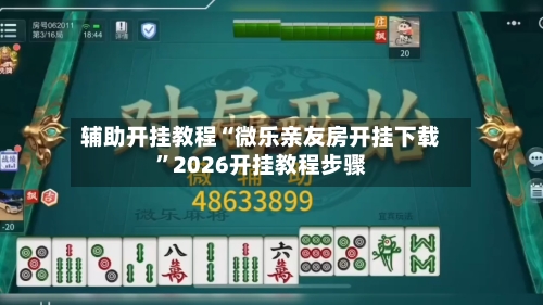 辅助开挂教程“微乐亲友房开挂下载	”2026开挂教程步骤-第2张图片