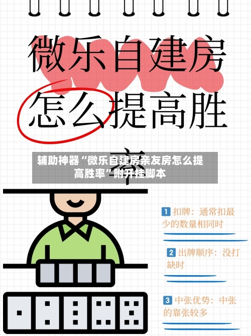 辅助神器“微乐自建房亲友房怎么提高胜率”附开挂脚本-第1张图片
