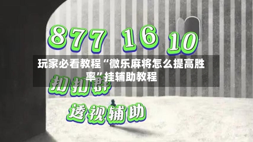 玩家必看教程“微乐麻将怎么提高胜率	”挂辅助教程-第2张图片