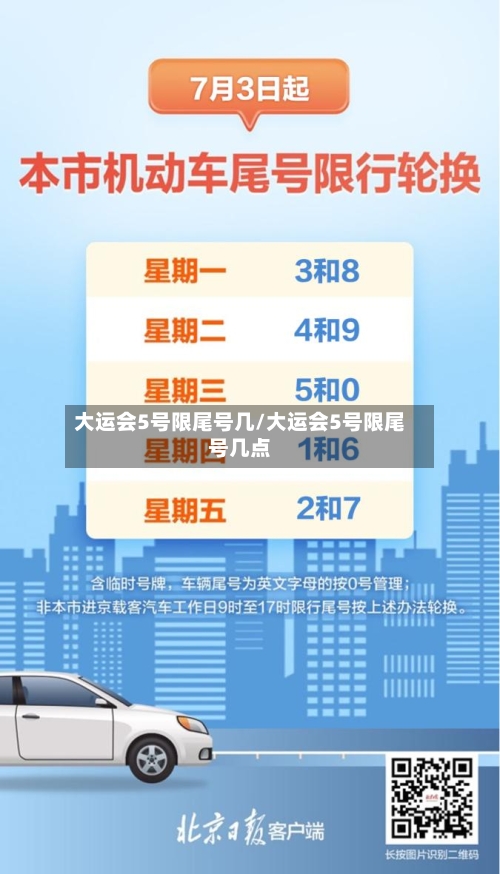 大运会5号限尾号几/大运会5号限尾号几点-第2张图片