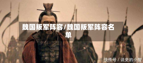 魏国叛军阵容/魏国叛军阵容名单-第2张图片