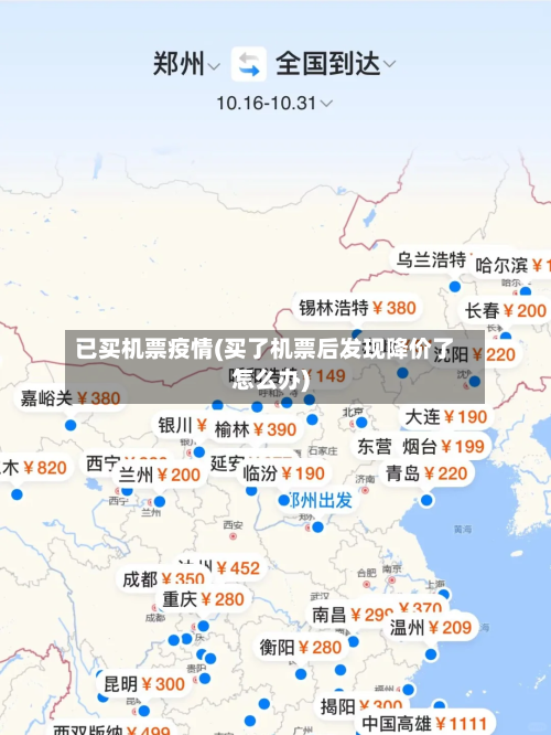 已买机票疫情(买了机票后发现降价了怎么办)-第3张图片
