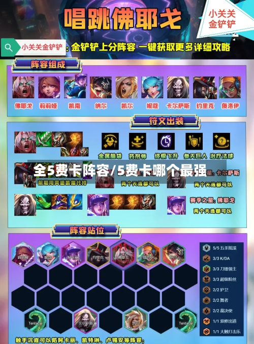 全5费卡阵容/5费卡哪个最强-第2张图片