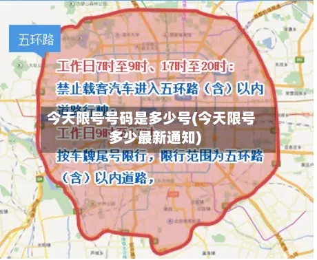 今天限号号码是多少号(今天限号多少最新通知)