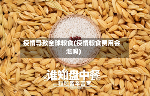 疫情导致全球粮食(疫情粮食费用会涨吗)-第2张图片
